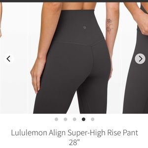 Align Super-High Rise Pant 28”